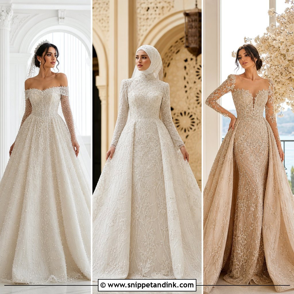 20 Arab Bride Dress Ideas for a Meaningful Cultural Look