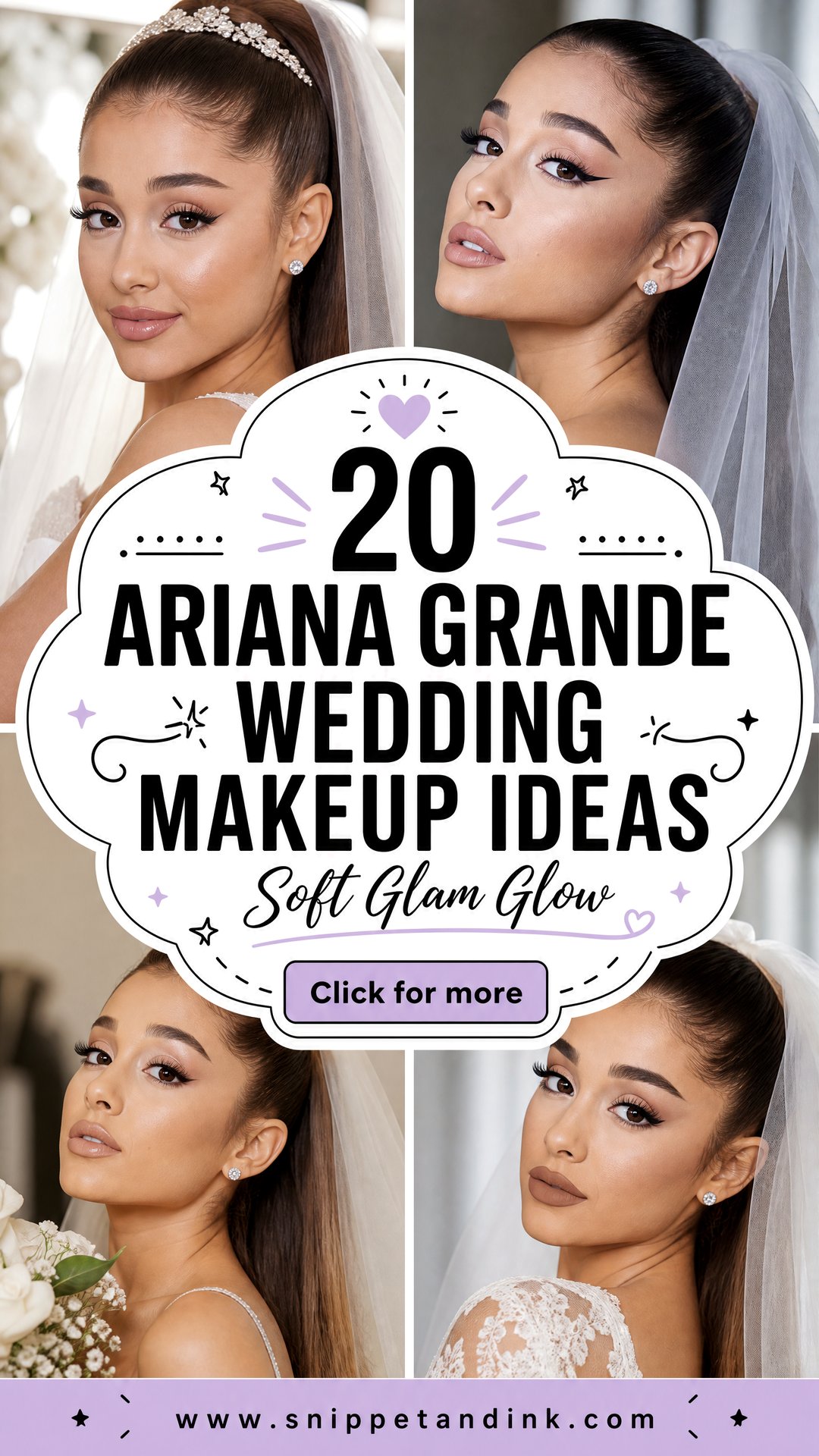 20 Ariana Grande Wedding Makeup Ideas for Soft Glam - 20 Ariana Grande Wedding Makeup Ideas for Soft Glam
