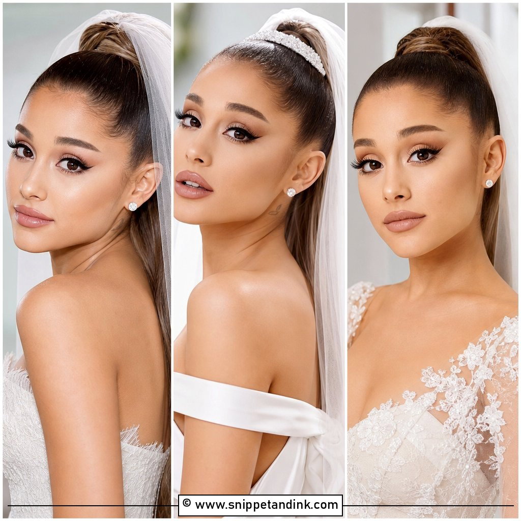 20 Ariana Grande Wedding Makeup Ideas for Soft Glam