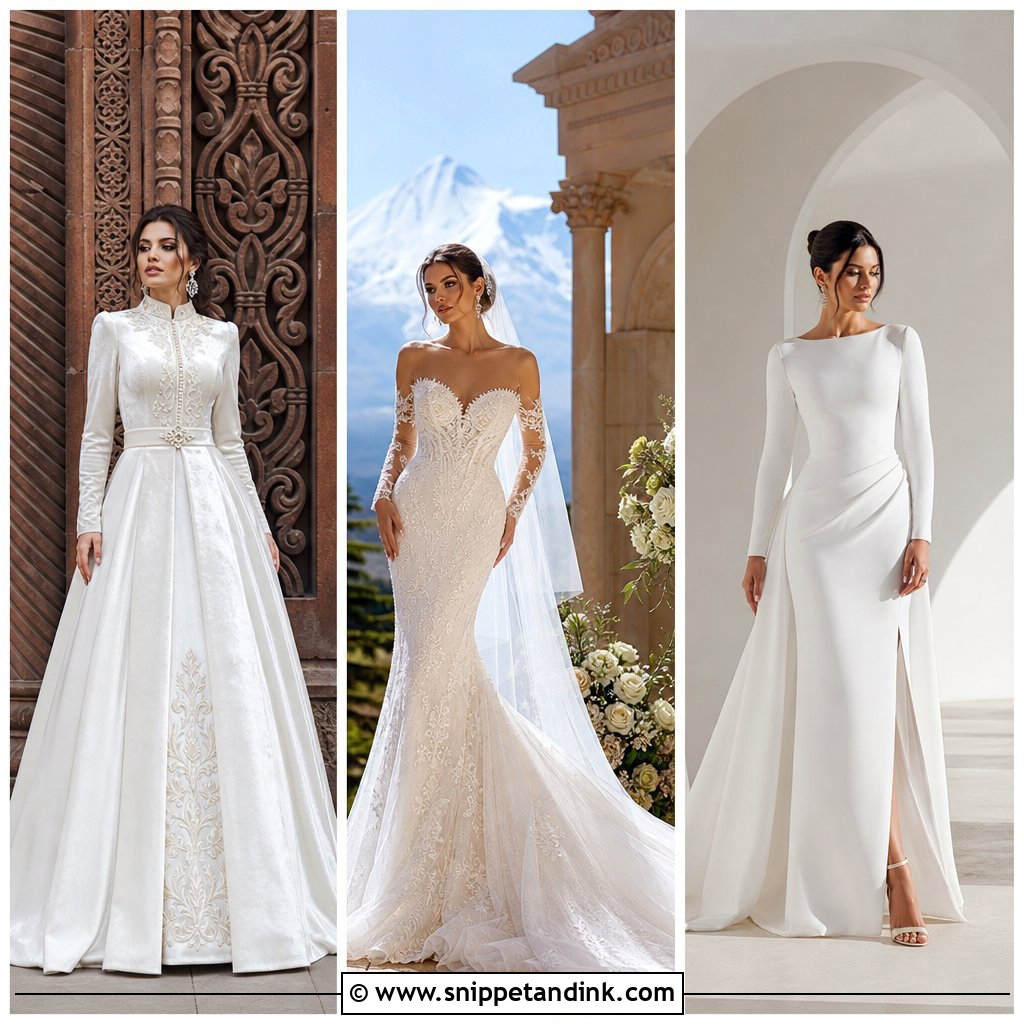 20 Armenian Wedding Dress Ideas for a Meaningful Bridal Look