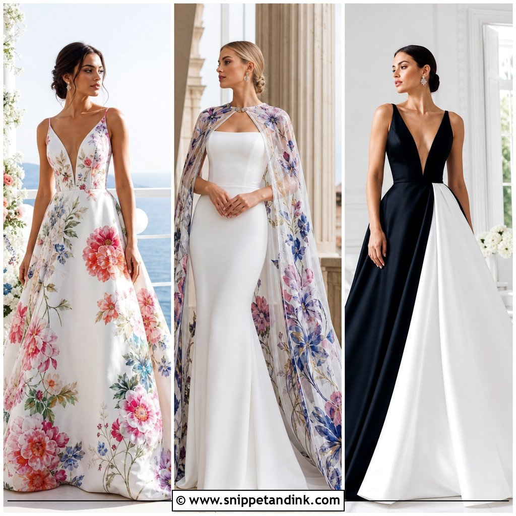 20 Artsy Wedding Dresses for Creative Brides Who Dare to Differ