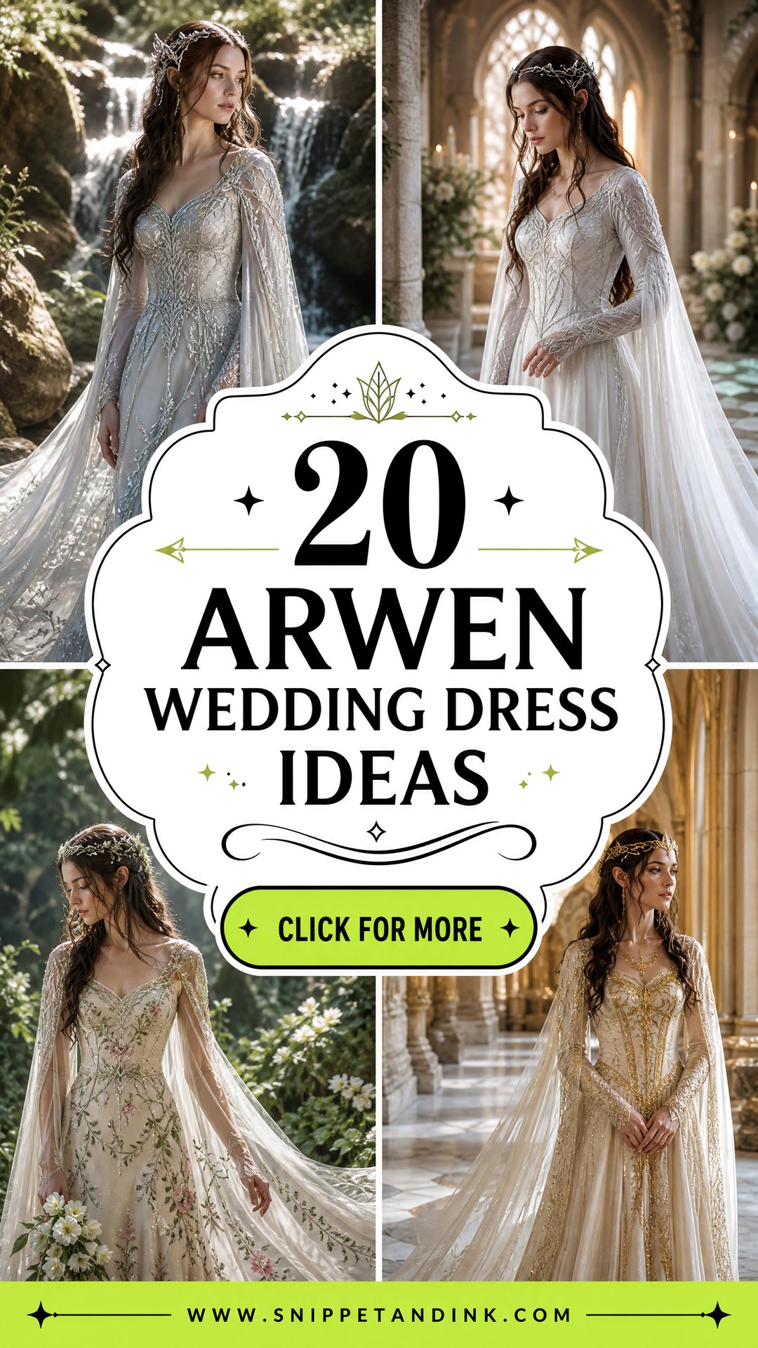 20 Arwen Wedding Dress Ideas for an Enchanting Elven Bride - 20 Arwen Wedding Dress Ideas for an Enchanting Elven Bride