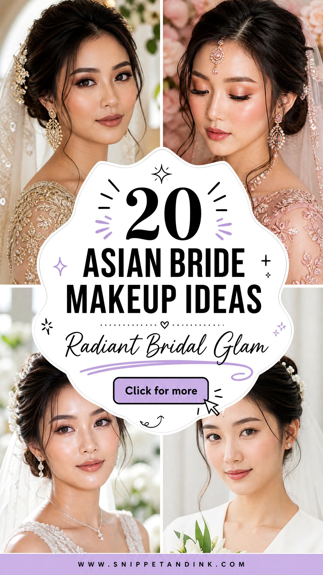 20 Asian Bride Makeup Ideas for Radiant Wedding Glam - 20 Asian Bride Makeup Ideas for Radiant Wedding Glam