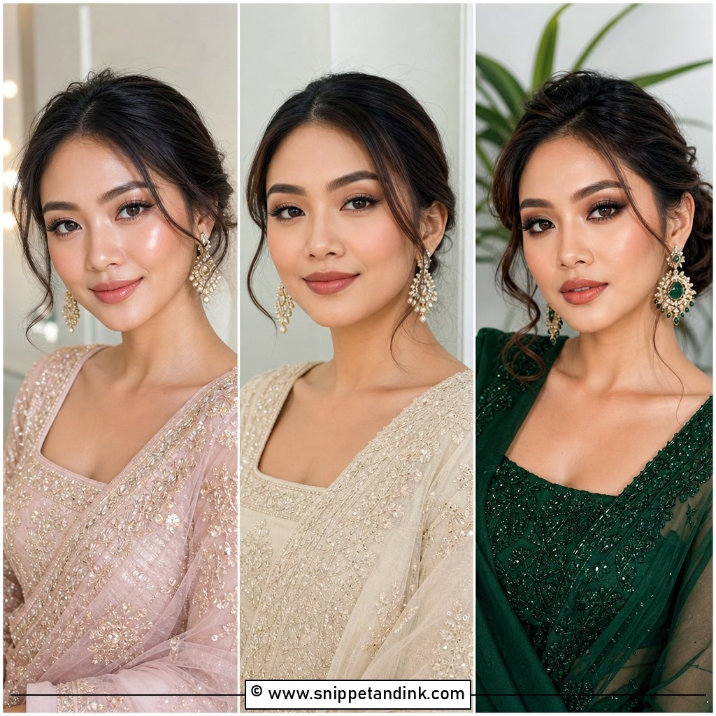 20 Asian Wedding Guest Makeup Ideas for Elegant Looks