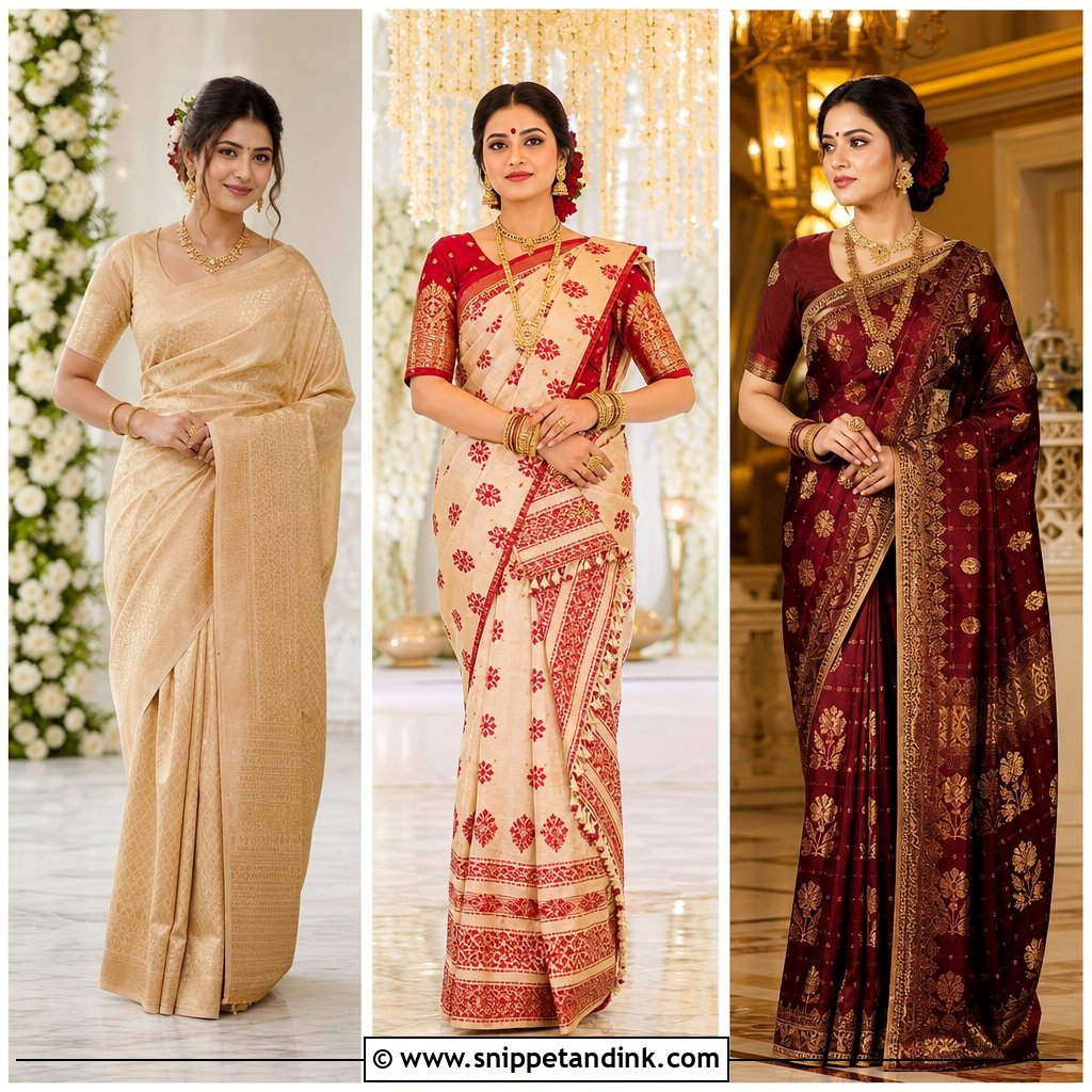 20 Assamese Wedding Dress Ideas for a Meaningful Ceremony
