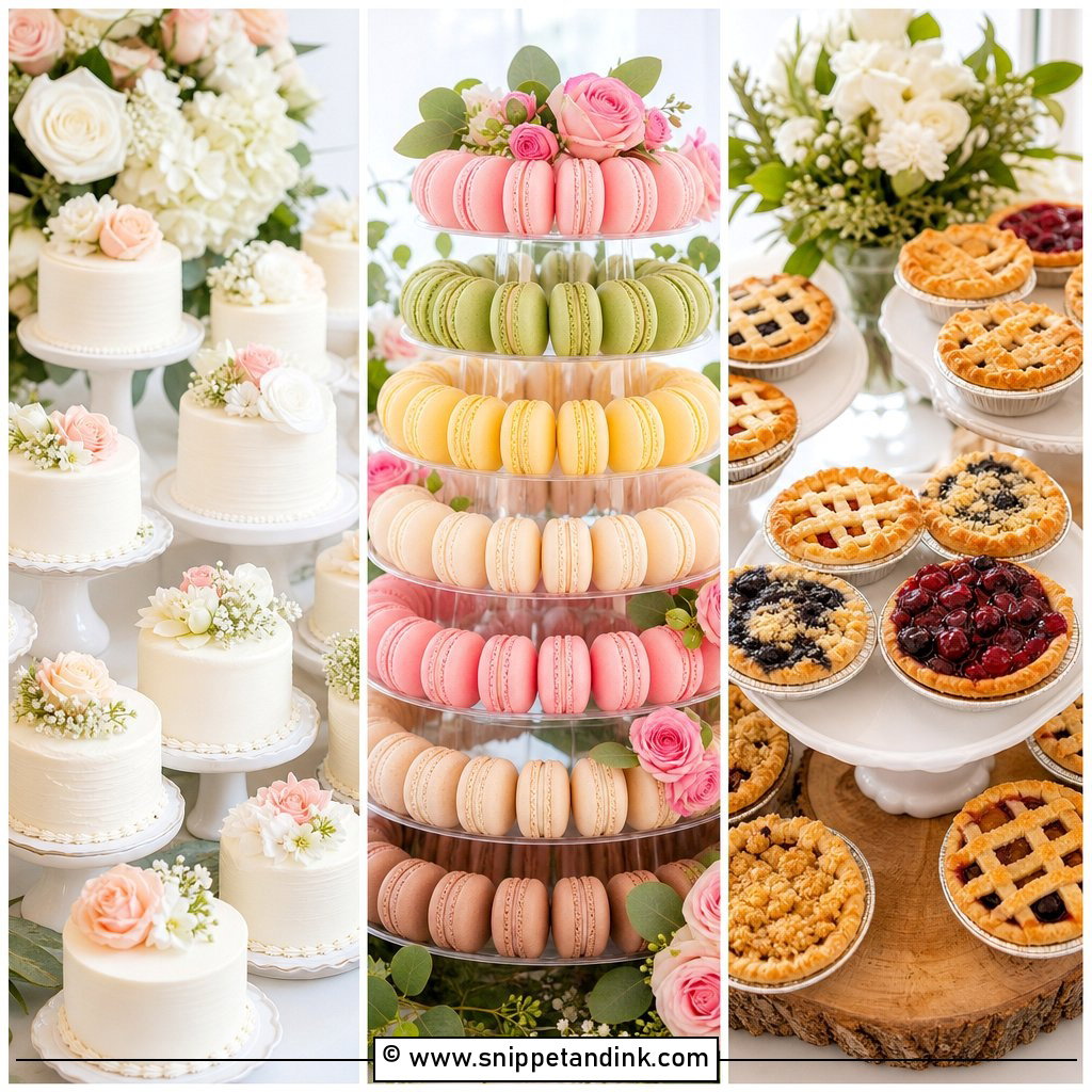 20 Assorted Wedding Dessert Table Ideas Guests Will Love