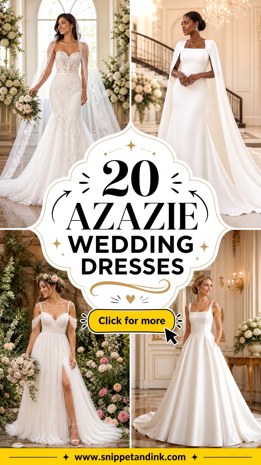 20 Azazie Wedding Dresses for Every Modern Bridal Style - 20 Azazie Wedding Dresses for Every Modern Bridal Style