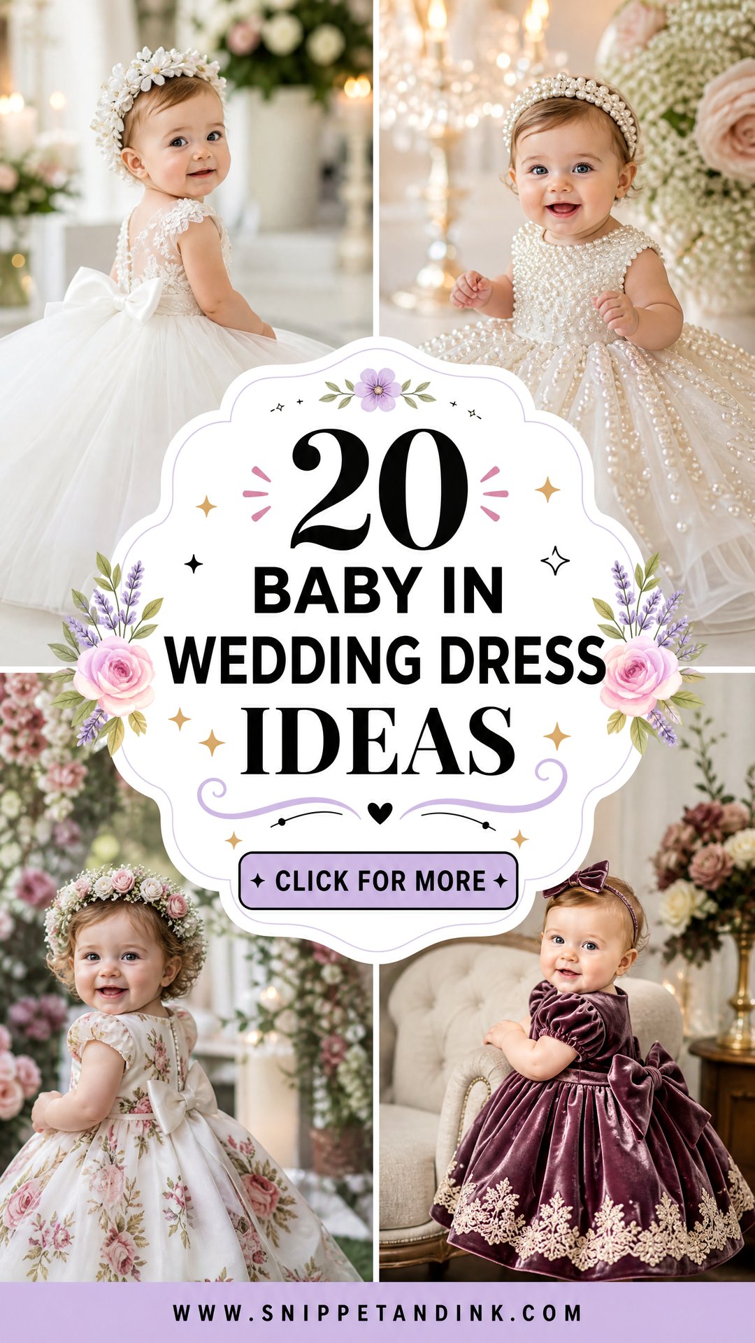 20 Baby in Wedding Dress Ideas Sweet Looks for Special Days - 20 Baby in Wedding Dress Ideas: Sweet Looks for Special Days