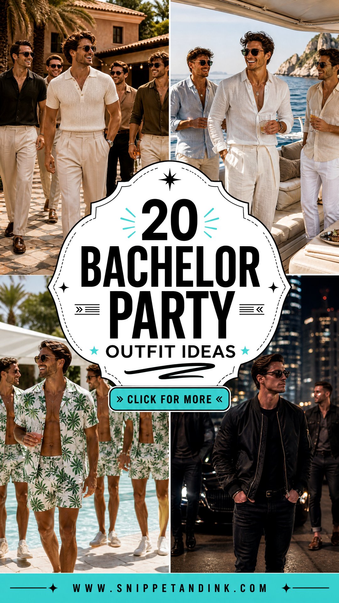 20 Bachelor Party Outfit Ideas Stylish Looks for the Crew - 20 Bachelor Party Outfit Ideas: Stylish Looks for the Crew
