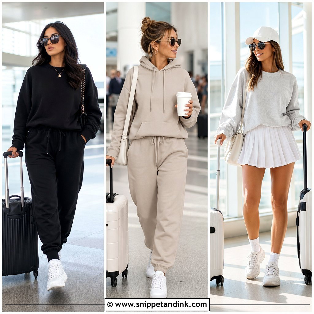 20 Bachelorette Airport Outfit Ideas: Comfy Travel Style