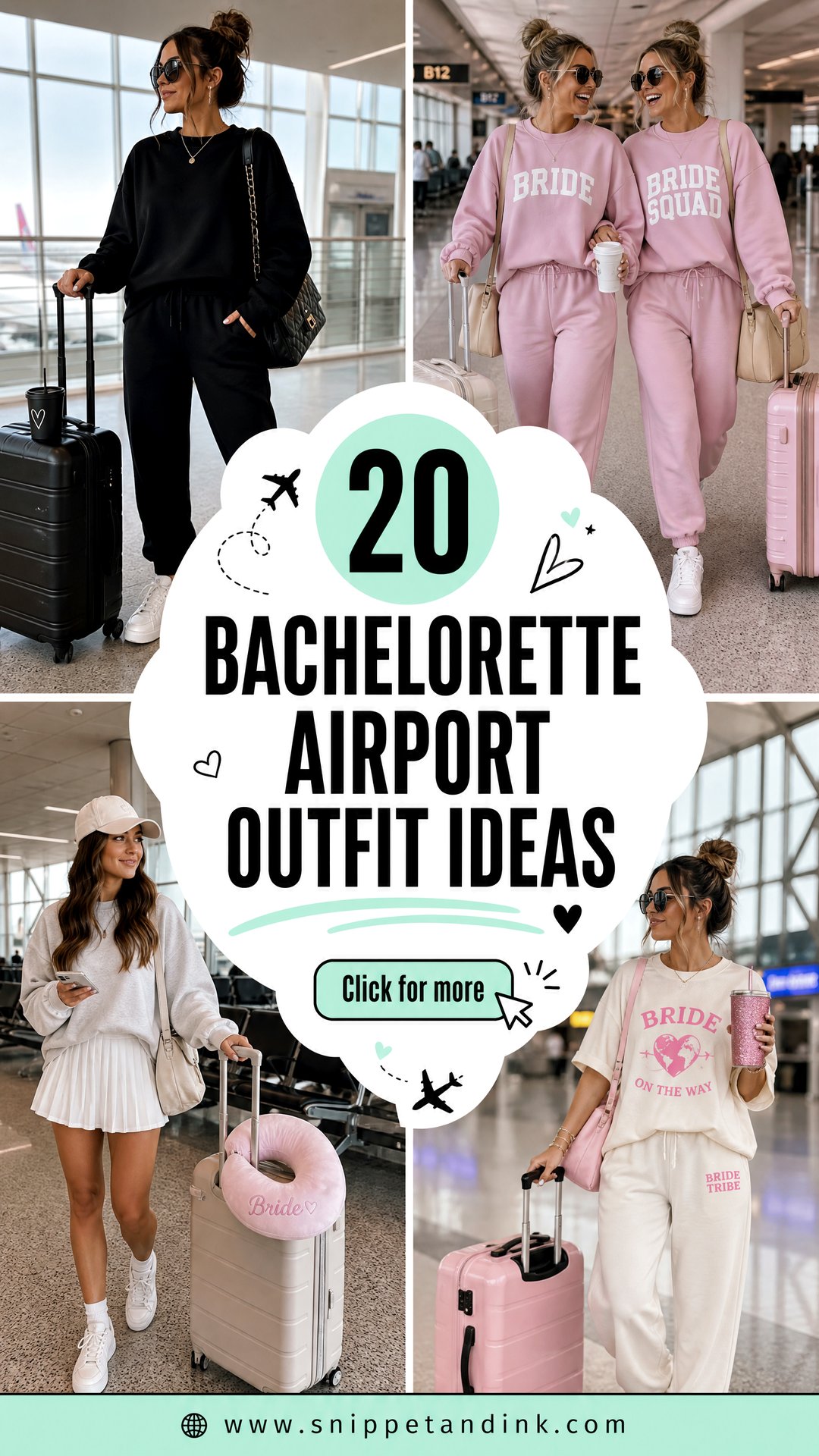 20 Bachelorette Airport Outfit Ideas Comfy Travel Style - 20 Bachelorette Airport Outfit Ideas: Comfy Travel Style