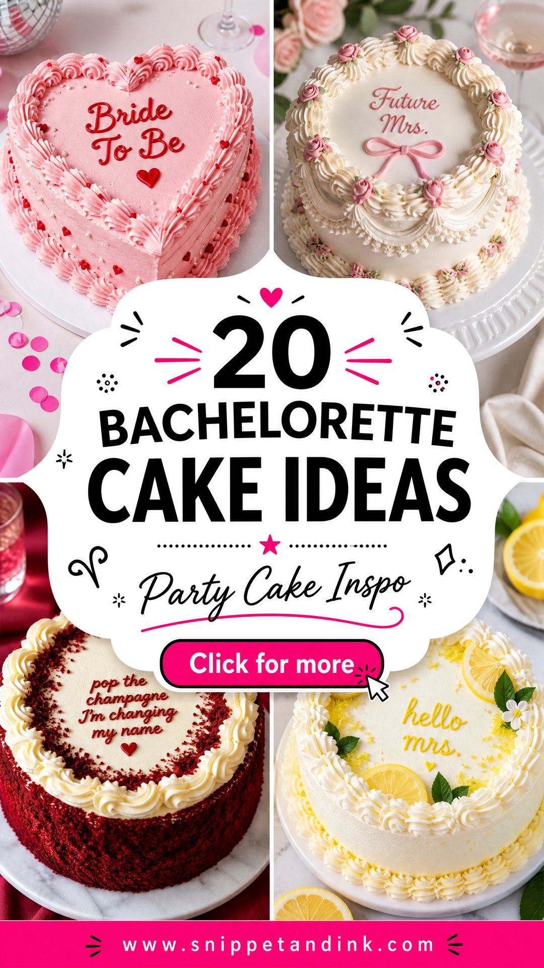 20 Bachelorette Cake Ideas for Wedding Party Fun - 20 Bachelorette Cake Ideas for Wedding Party Fun