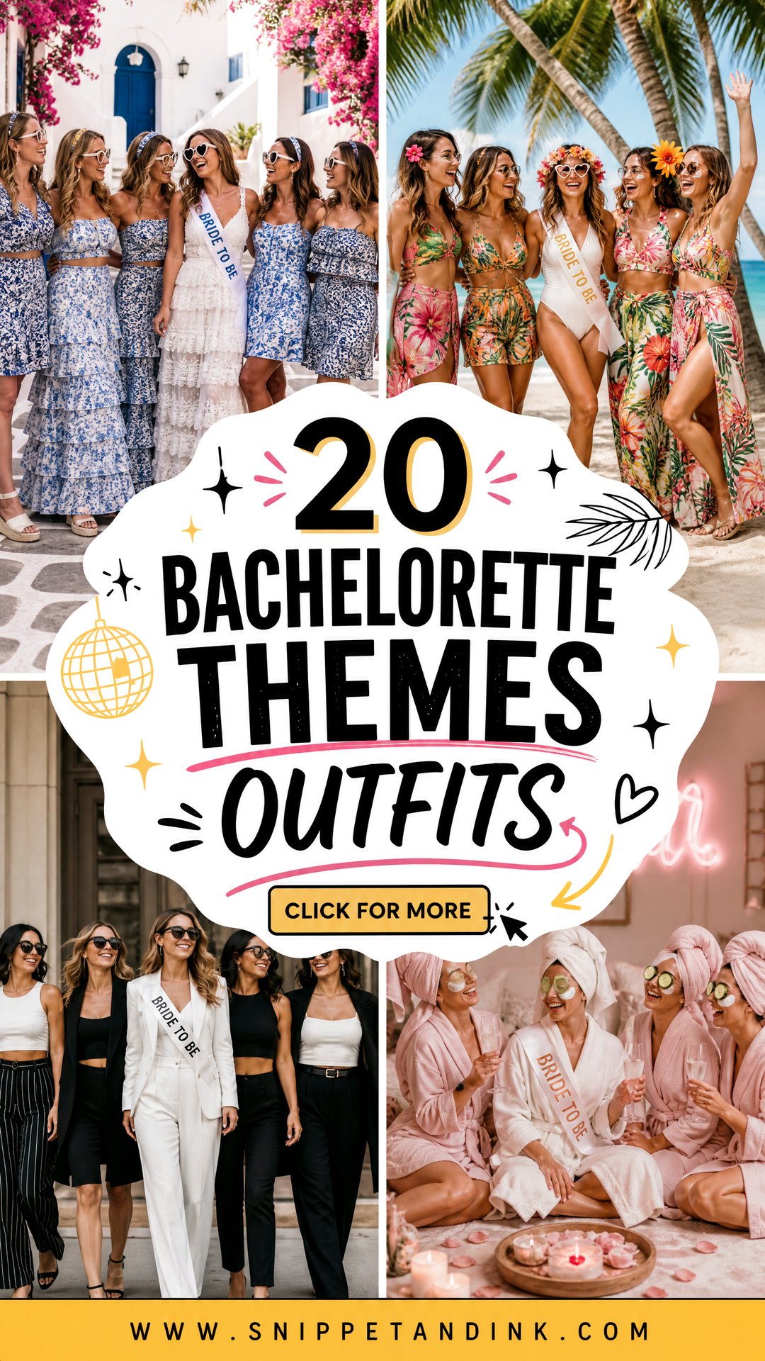 20 Bachelorette Themes Outfits Creative Group Looks to Try - 20 Bachelorette Themes Outfits: Creative Group Looks to Try