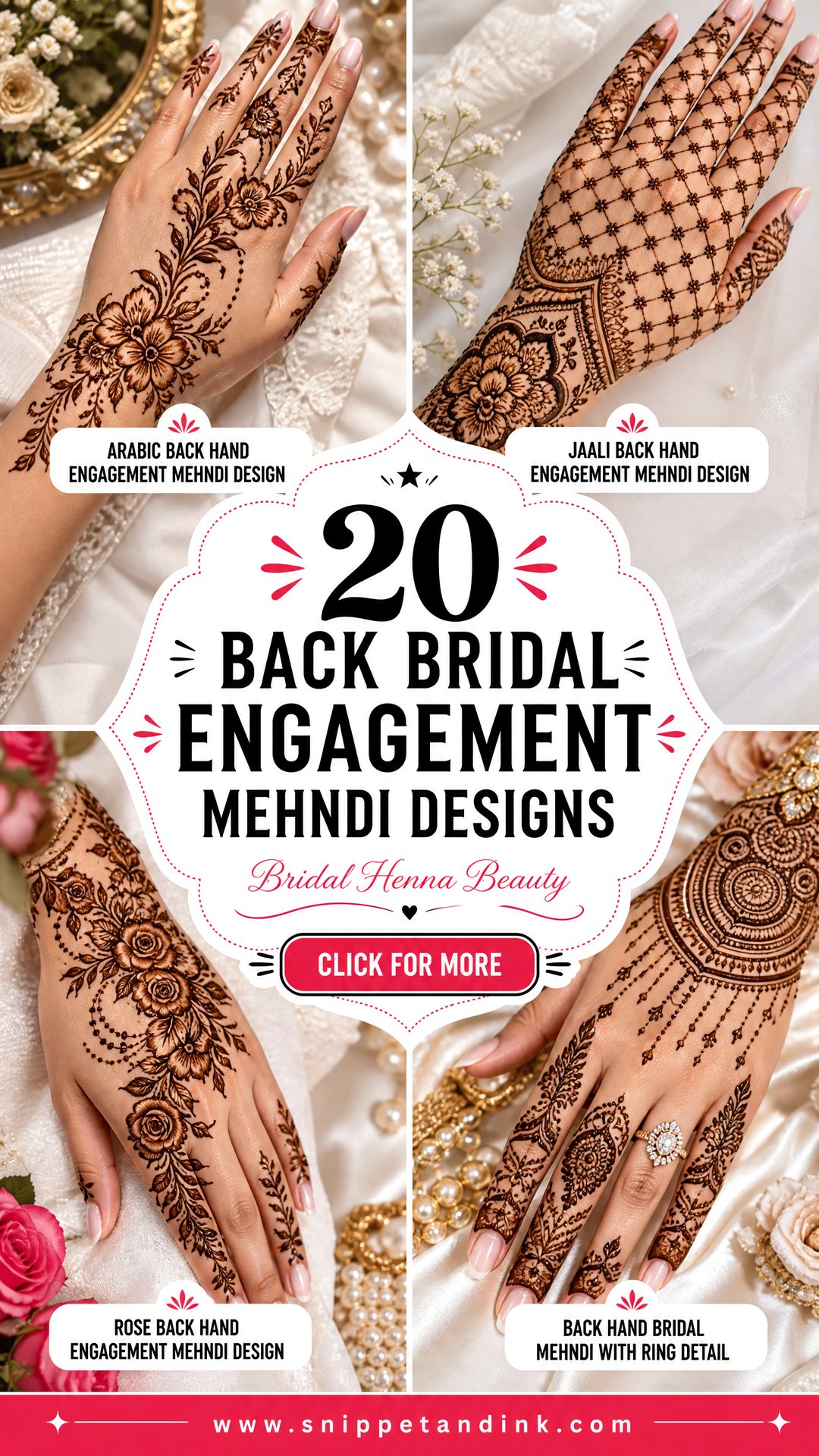 20 Back Bridal Engagement Mehndi Designs for Your Big Day - 20 Back Bridal Engagement Mehndi Designs for Your Big Day
