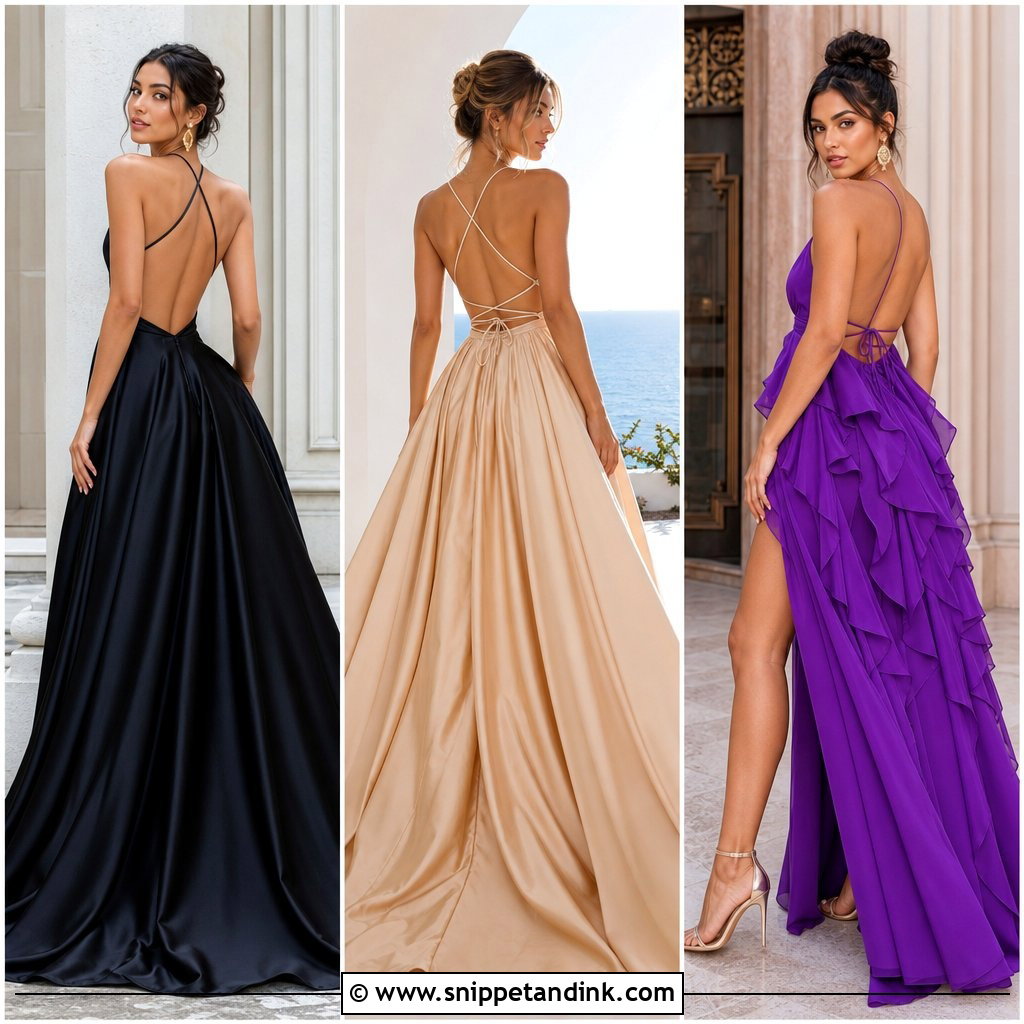 20 Backless Ball Gown Ideas: Dramatic Looks for Formal Events