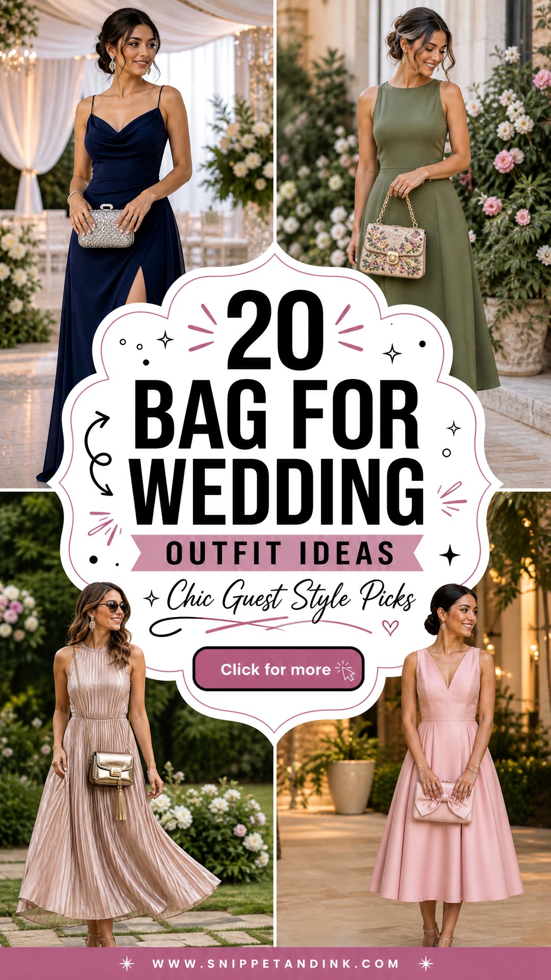 20 Bag for Wedding Outfit Ideas Chic Guest Style Picks - 20 Bag for Wedding Outfit Ideas: Chic Guest Style Picks