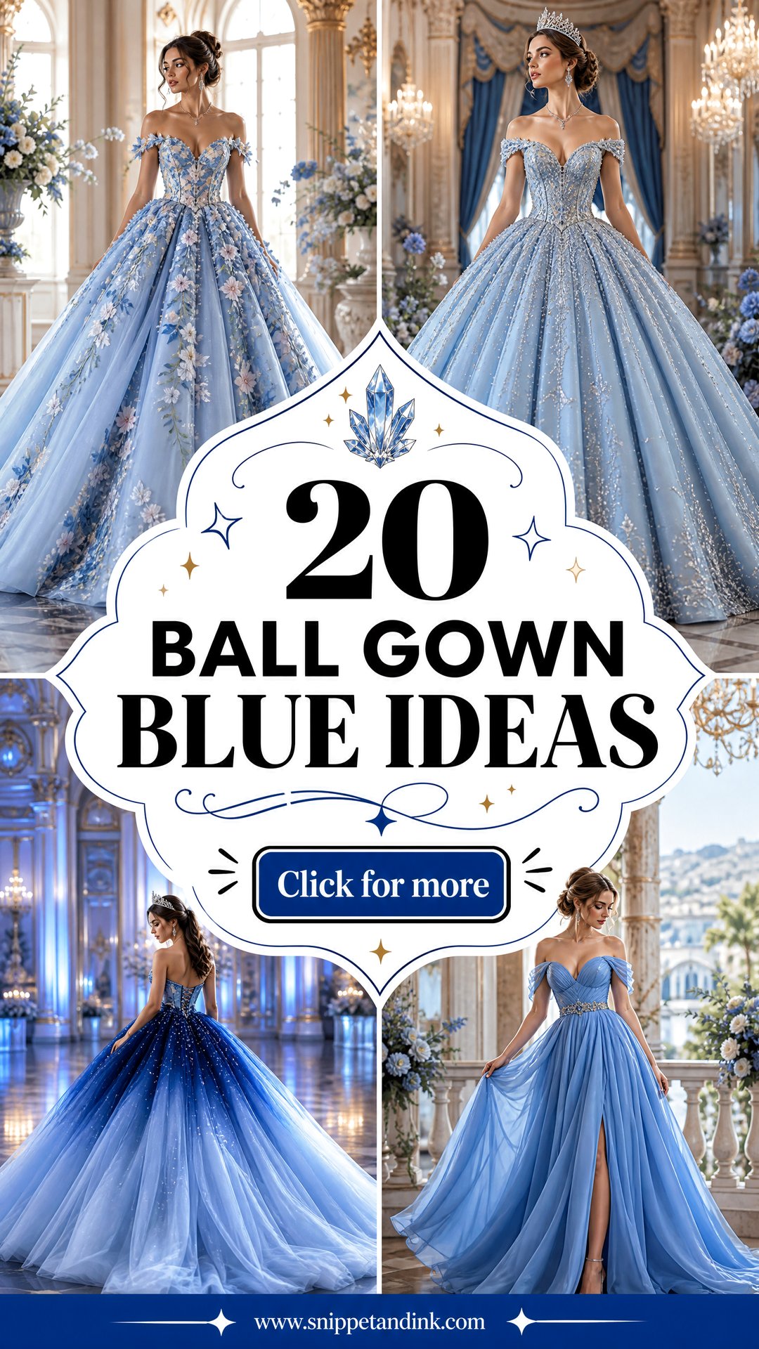 20 Ball Gown Blue Ideas for a Regal Modern Statement Look - 20 Ball Gown Blue Ideas for a Regal, Modern Statement Look