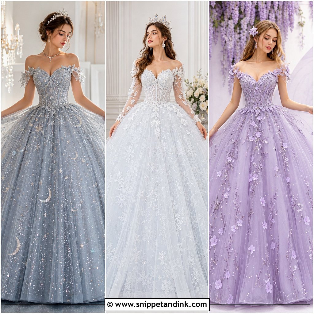 20 Ball Gown Fantasy Royal Ideas for a Fairytale Entrance