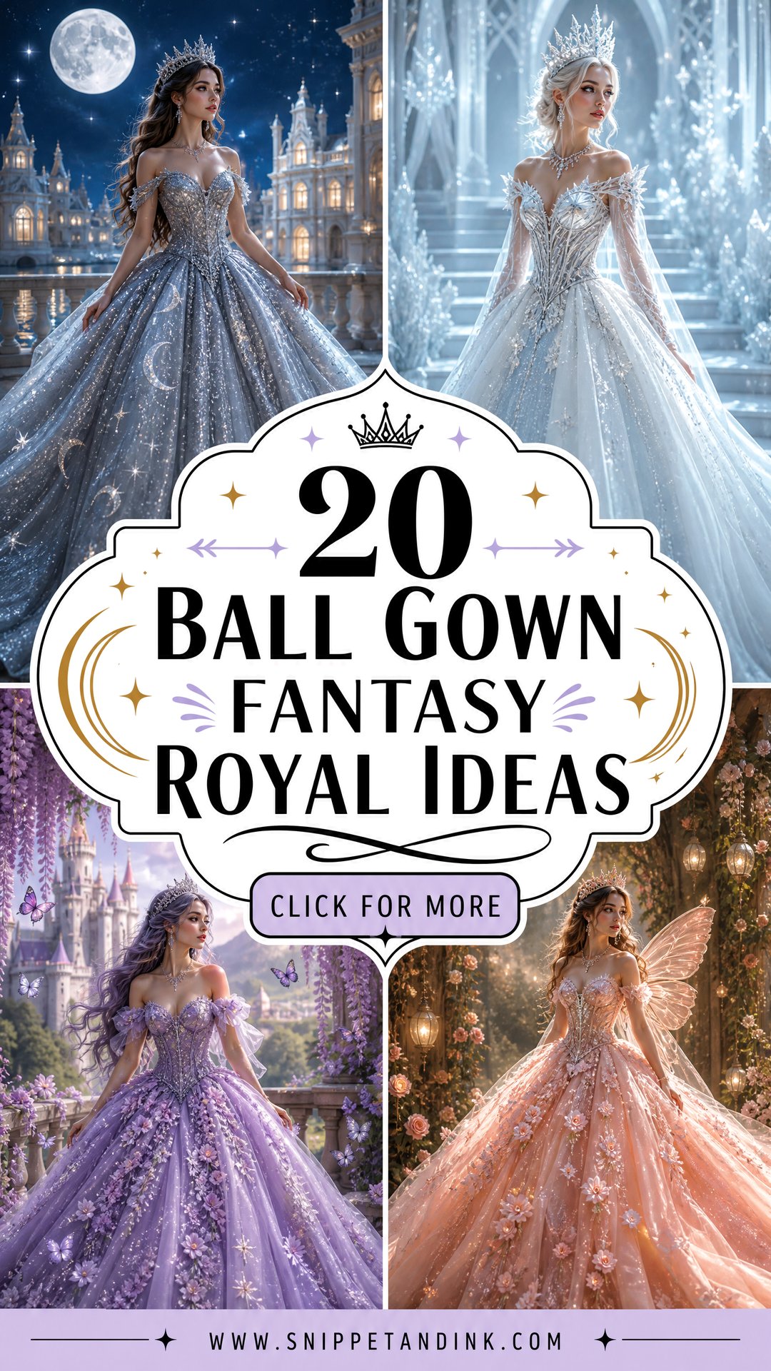 20 Ball Gown Fantasy Royal Ideas for a Fairytale Entrance - 20 Ball Gown Fantasy Royal Ideas for a Fairytale Entrance