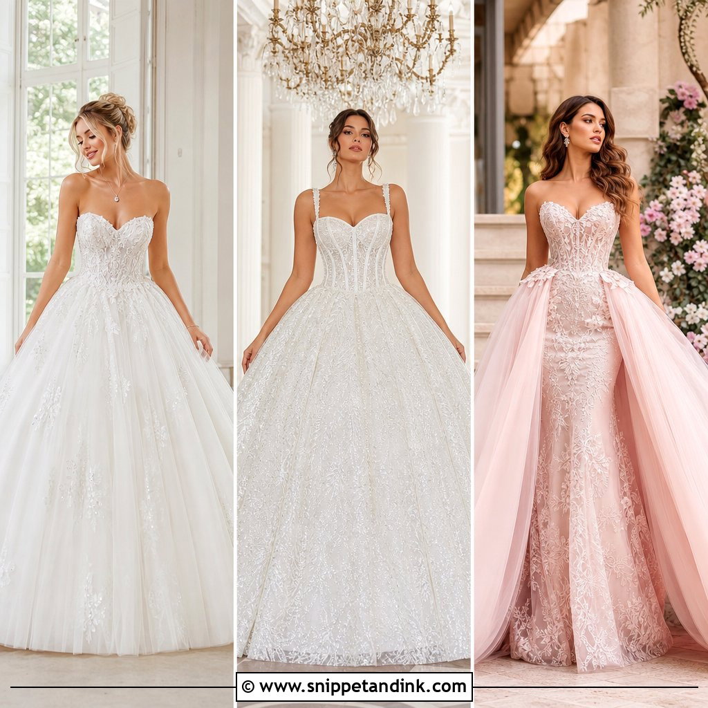 20 Ball Wedding Dress Ideas for Timeless, Elegant Brides