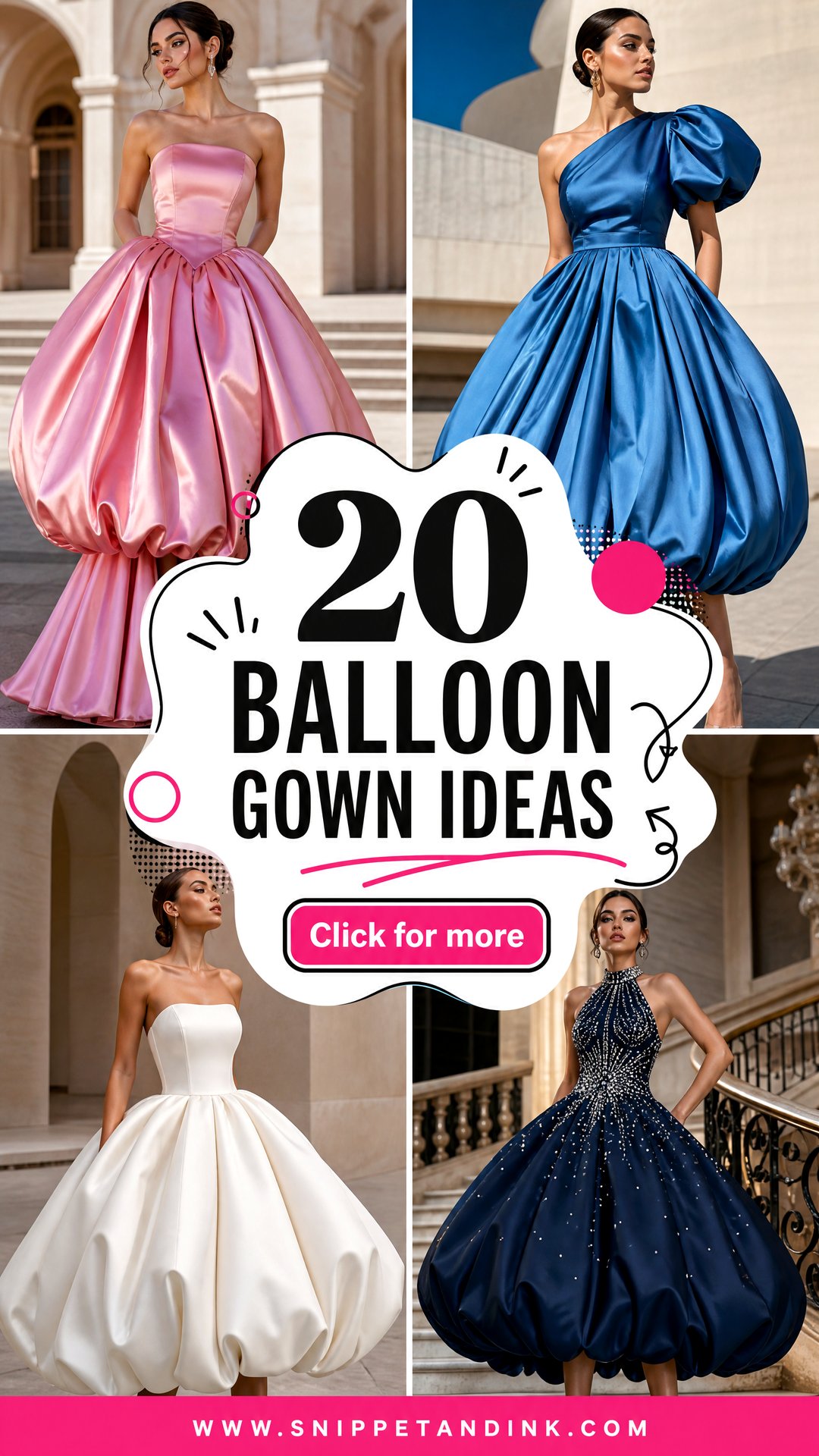 20 Balloon Gown Ideas for Bold Fashion-Forward Brides - 20 Balloon Gown Ideas for Bold, Fashion-Forward Brides