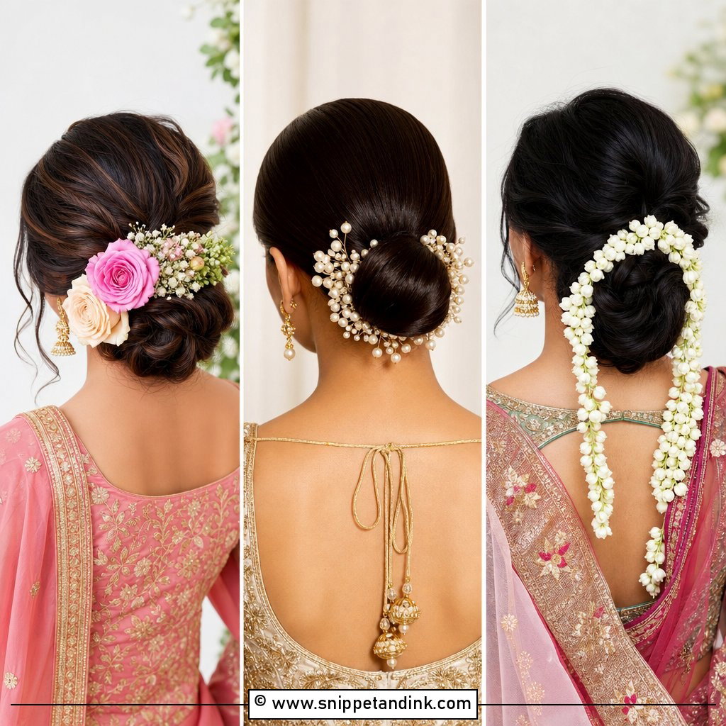 20 Ban Hairstyle Indian Wedding Ideas for Elegant Brides