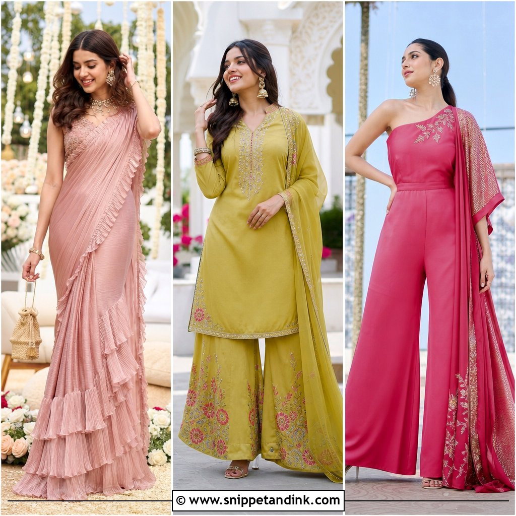 20 Baraat Outfits for Sisters to Shine at Every Wedding