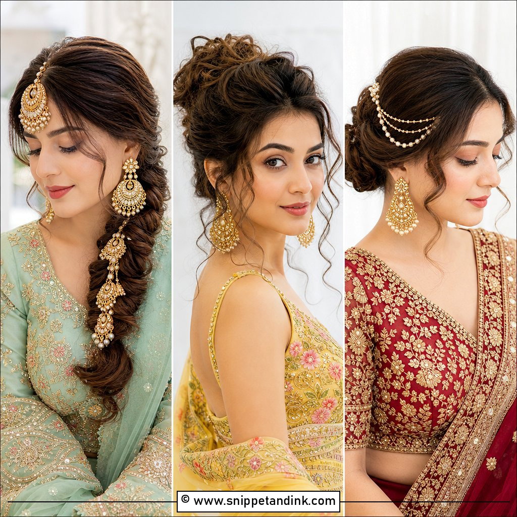 20 Barat Bridal Hairstyle Ideas for a Regal Wedding Look