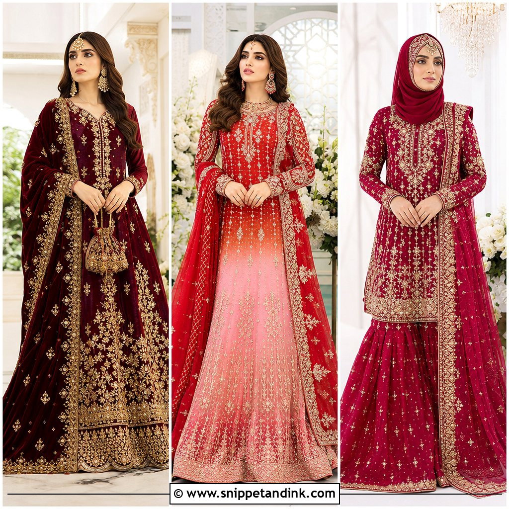 20 Barat Dress Design Ideas for a Striking Bridal Look