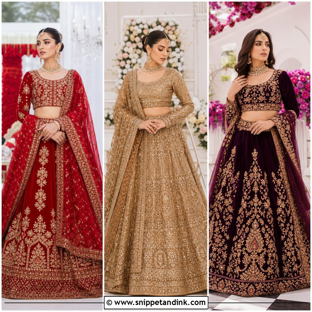 20 Barat Lehnga Pakistani Bridal Ideas for a Regal Look