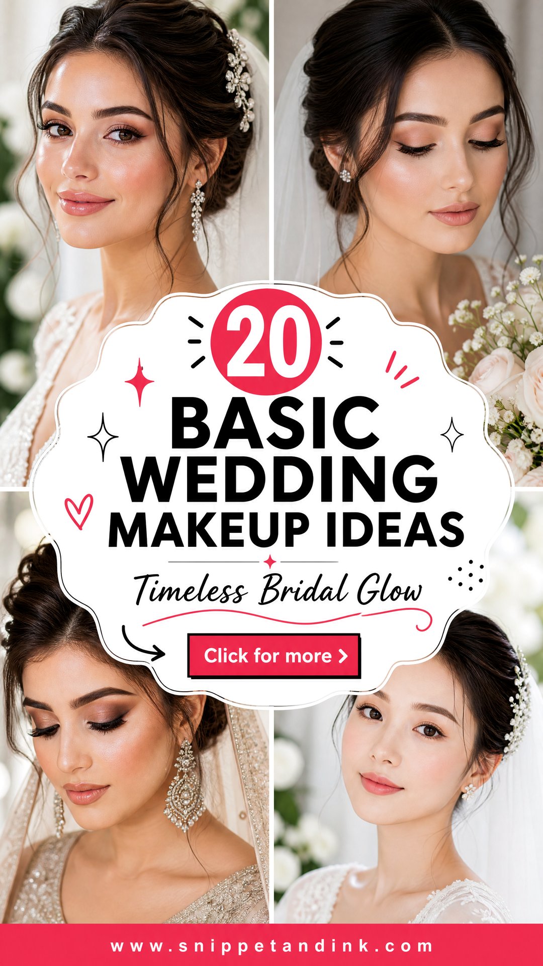 20 Basic Wedding Makeup Ideas for a Timeless Bridal Glow - 20 Basic Wedding Makeup Ideas for a Timeless Bridal Glow