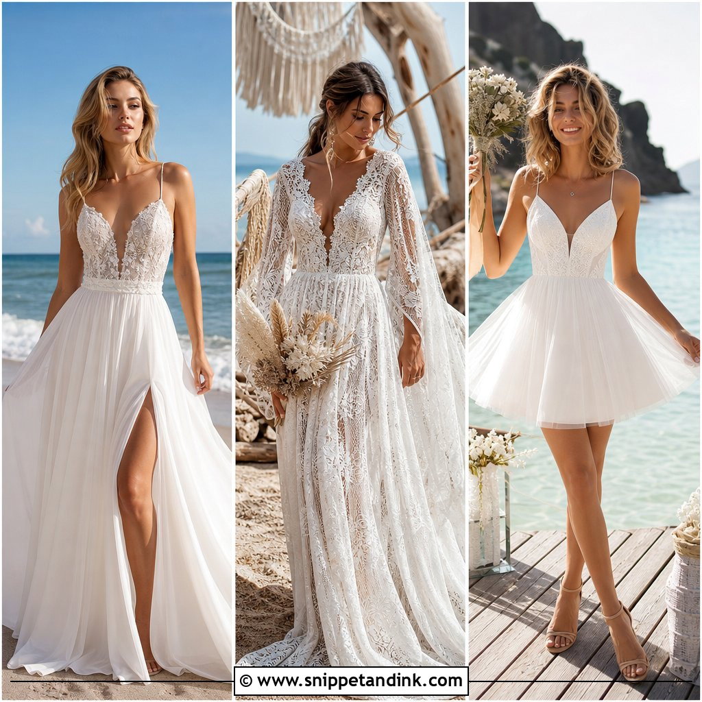 20 Beach Bridal Ideas for a Breezy Seaside Celebration