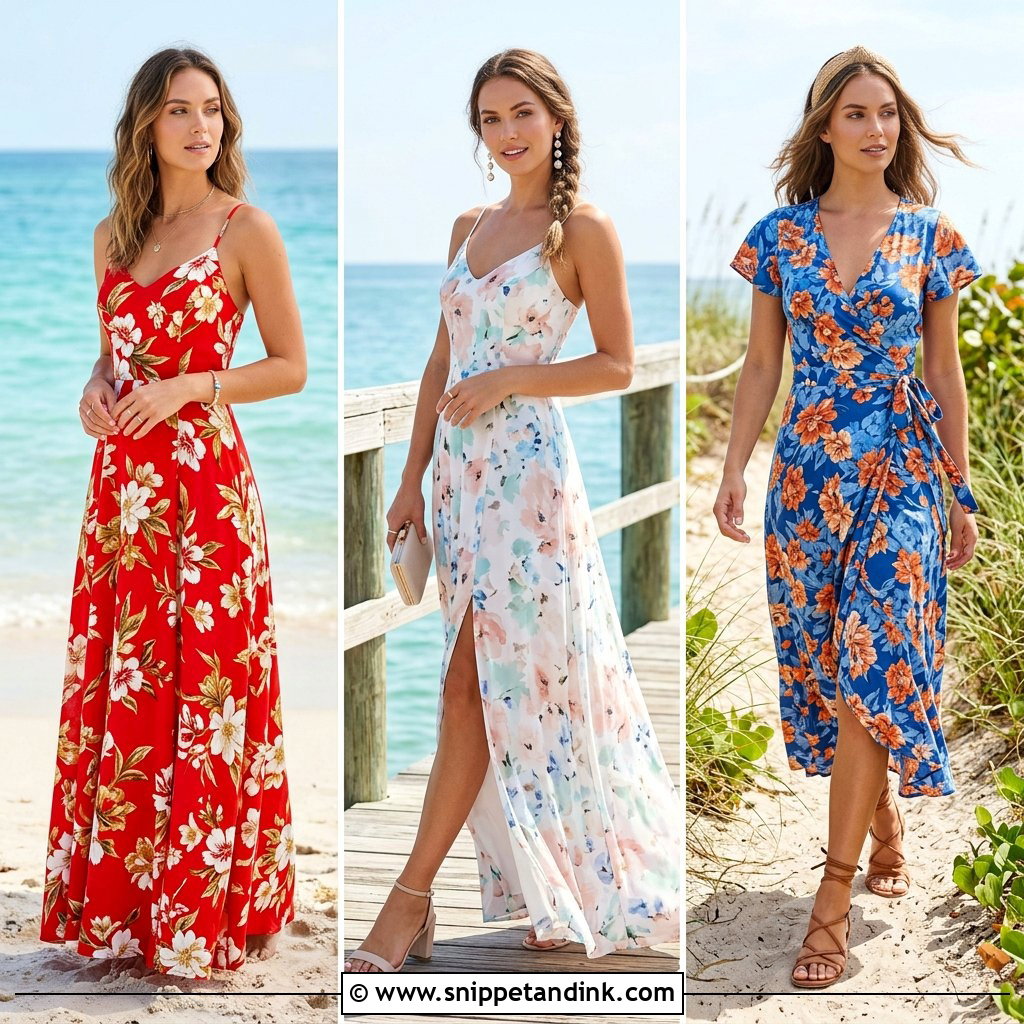 20 Beach Gowns Floral for Chic, Breezy Summer Wedding Style