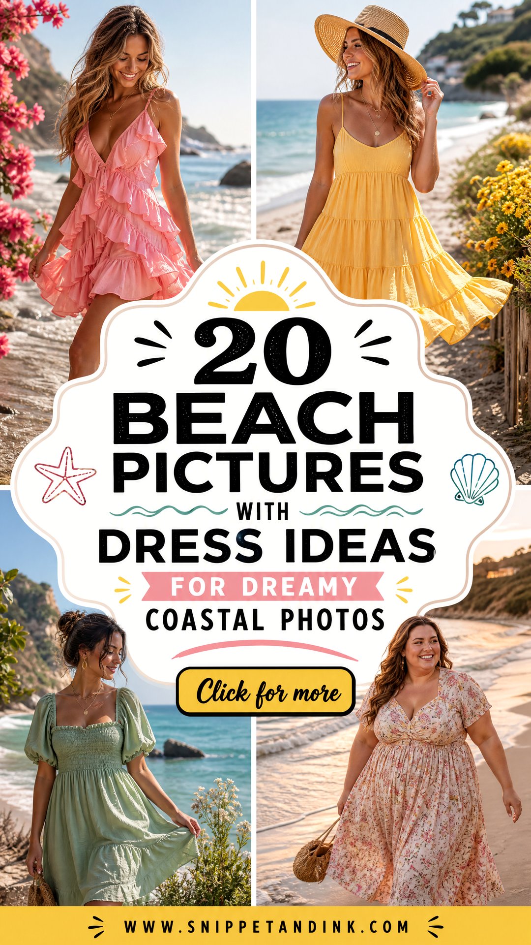 20 Beach Pictures with Dress Ideas for Dreamy Coastal Photos - 20 Beach Pictures with Dress Ideas for Dreamy Coastal Photos