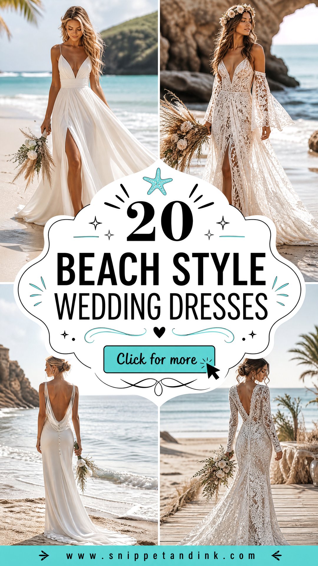 20 Beach Style Wedding Dresses Breezy Looks for Brides - 20 Beach Style Wedding Dresses: Breezy Looks for Brides