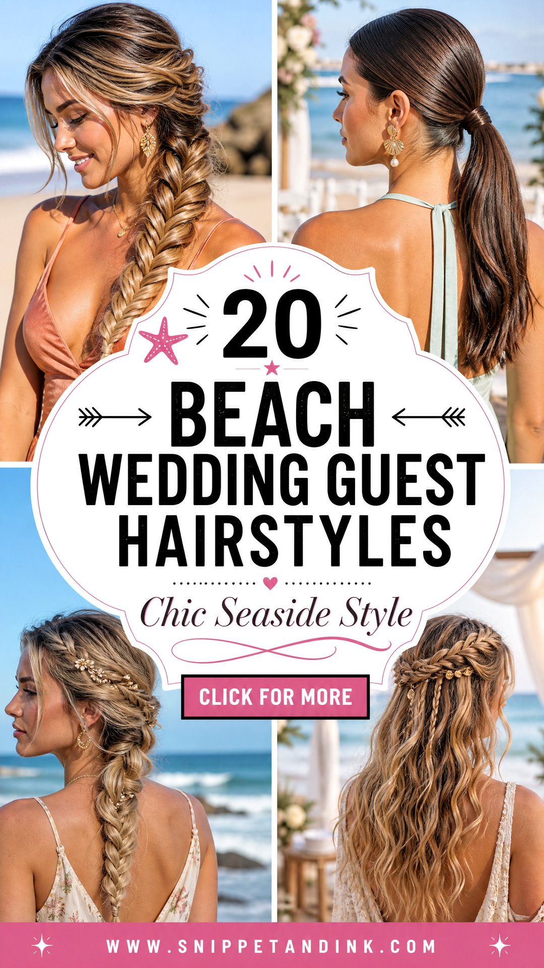 20 Beach Wedding Guest Hairstyles for Chic Seaside Style - 20 Beach Wedding Guest Hairstyles for Chic Seaside Style