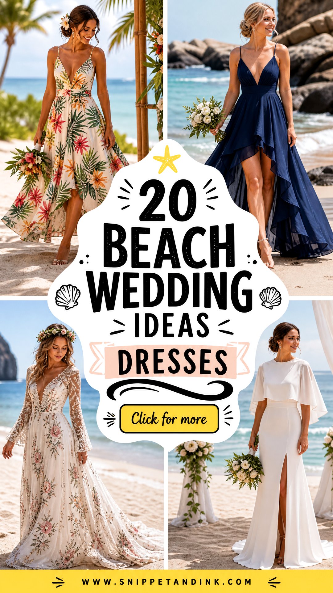 20 Beach Wedding Ideas Dresses Chic Styles for Seaside Brides - 20 Beach Wedding Ideas Dresses: Chic Styles for Seaside Brides