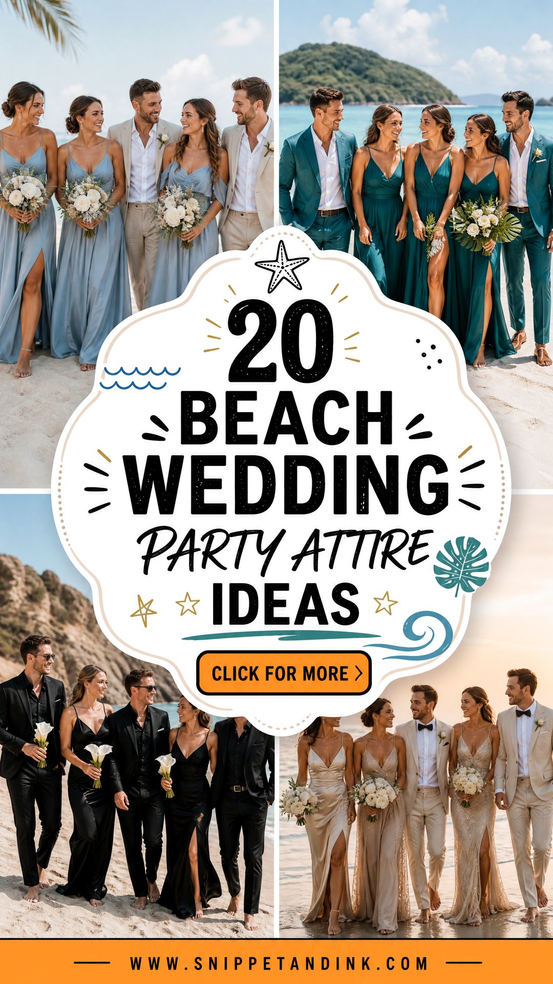 20 Beach Wedding Party Attire Ideas Chic Guest Looks to Love - 20 Beach Wedding Party Attire Ideas: Chic Guest Looks to Love