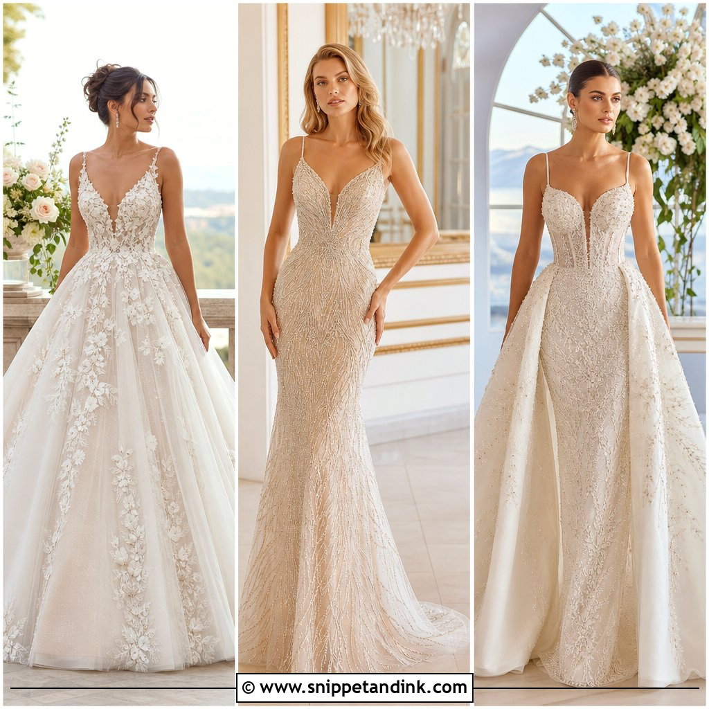 20 Beaded Bridal Gown Ideas: Luxe Styles for Modern Brides