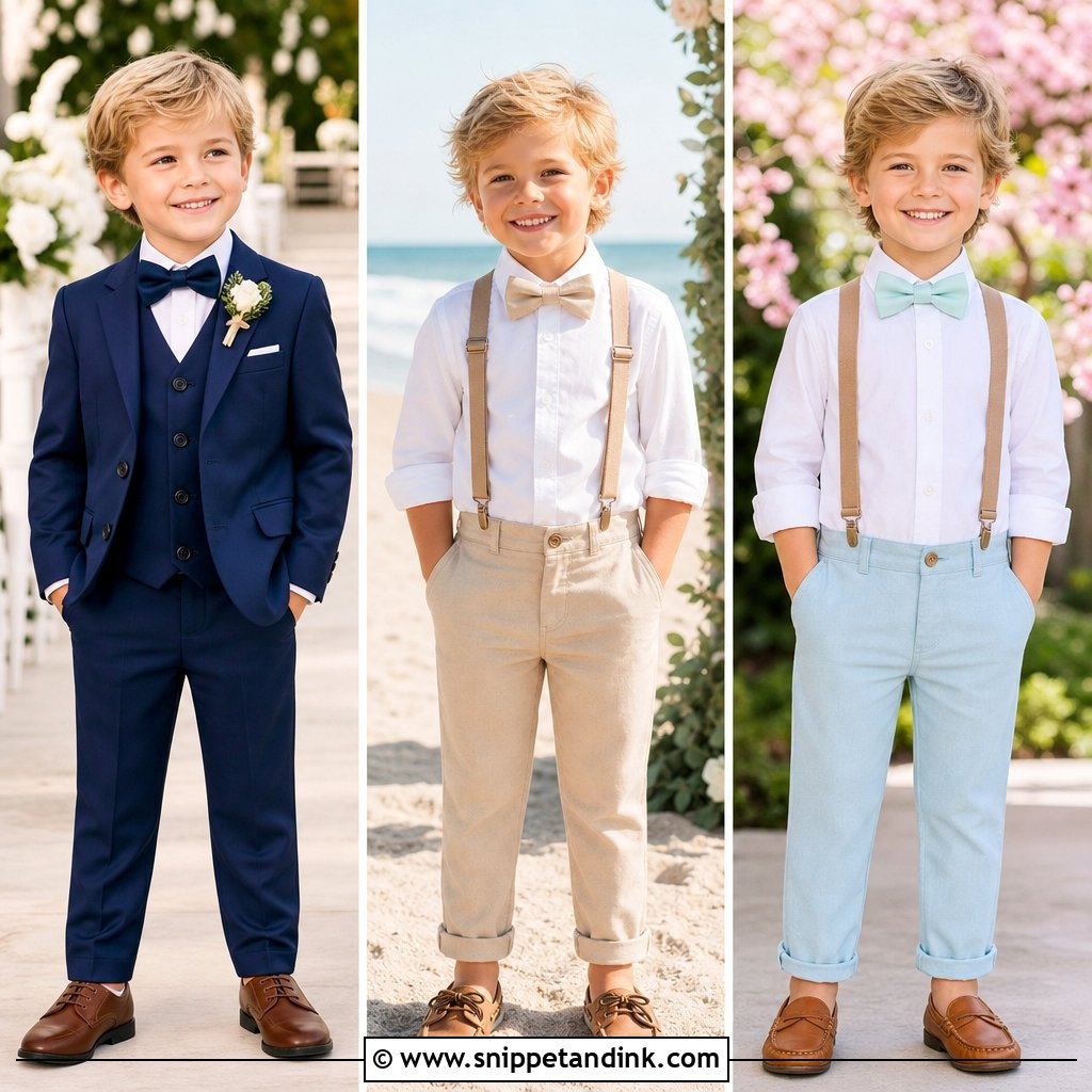 20 Bearer Outfit Ideas Charming Little Looks for the Big Day