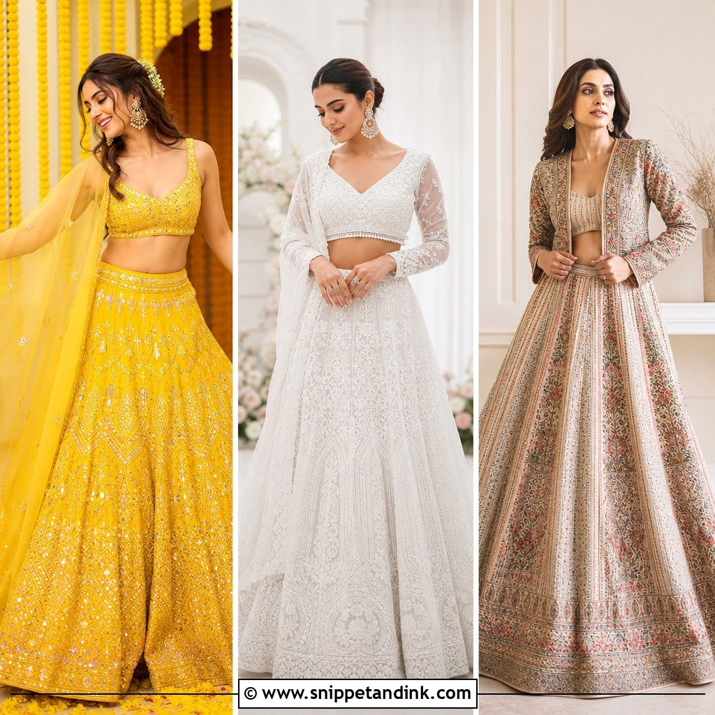 20 Beautiful Lengha Ideas: Vibrant Bridal Looks to Love