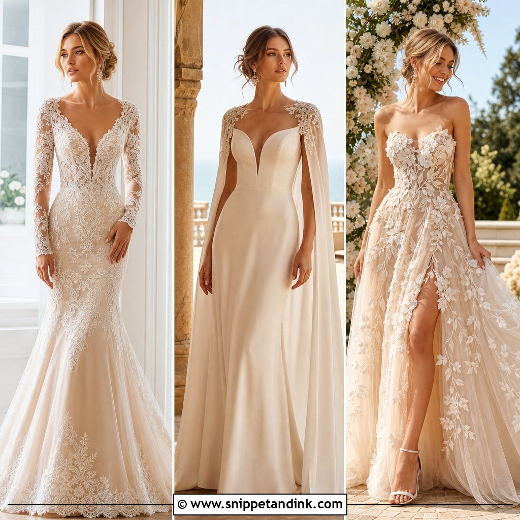 20 Beige Bridal Dress Ideas: Elegant Neutral Looks for Brides