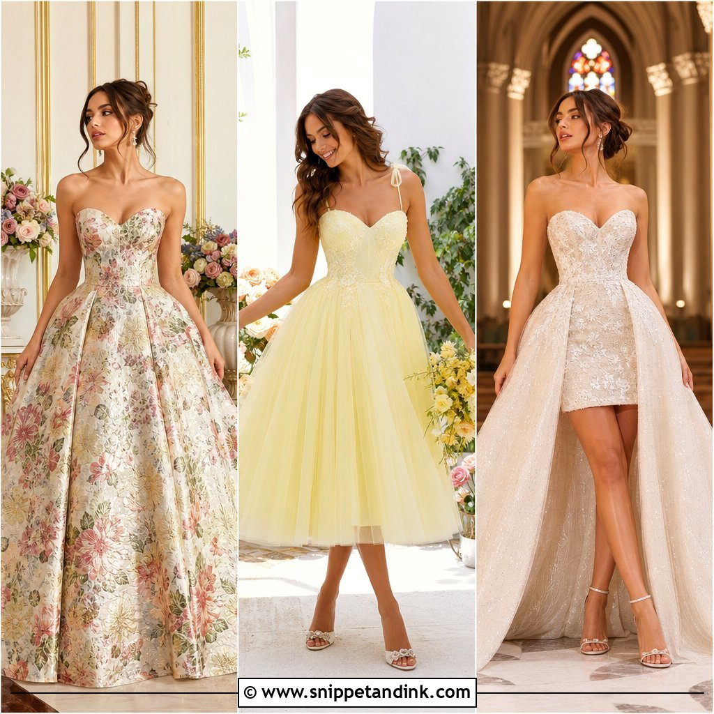 20 Belle Inspired Wedding Dress Ideas: Fairytale Bridal Style