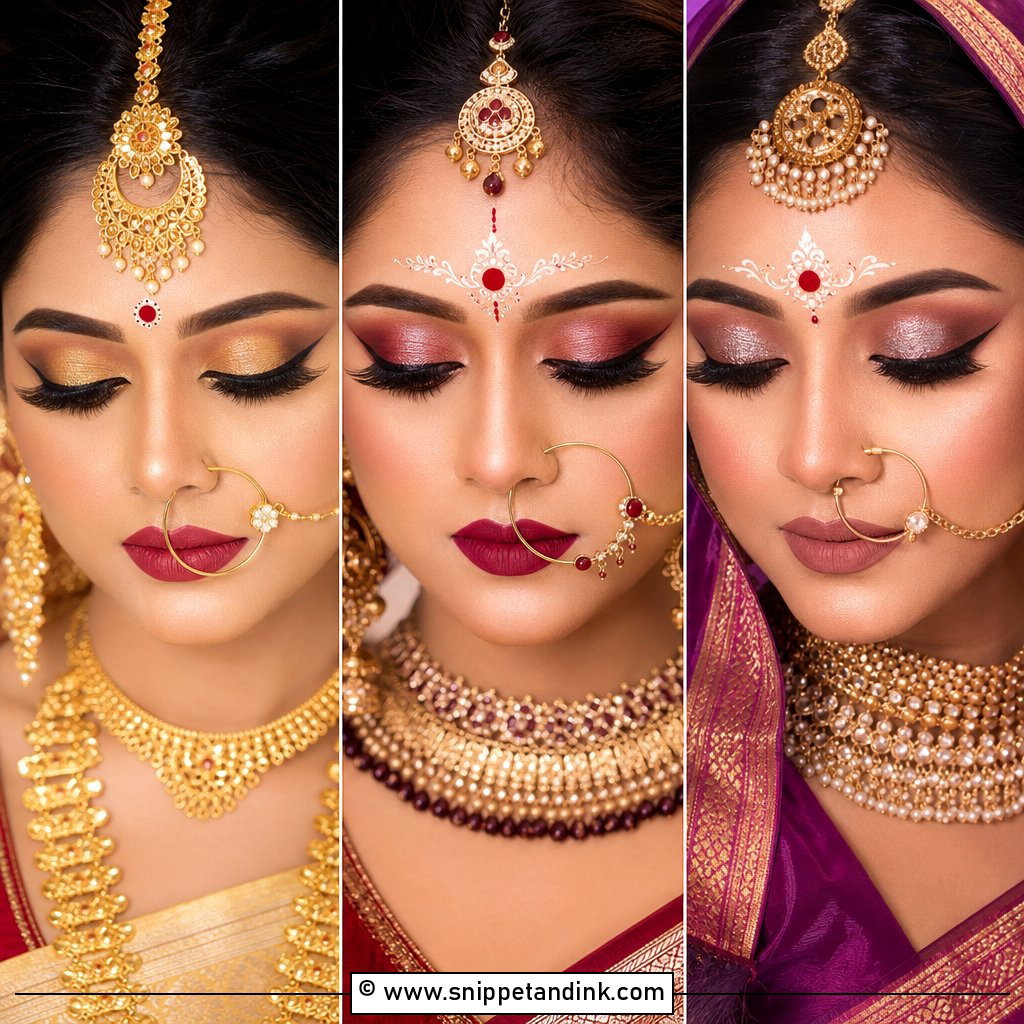 20 Bengali Bride Eye Makeup Ideas for a Striking Gaze