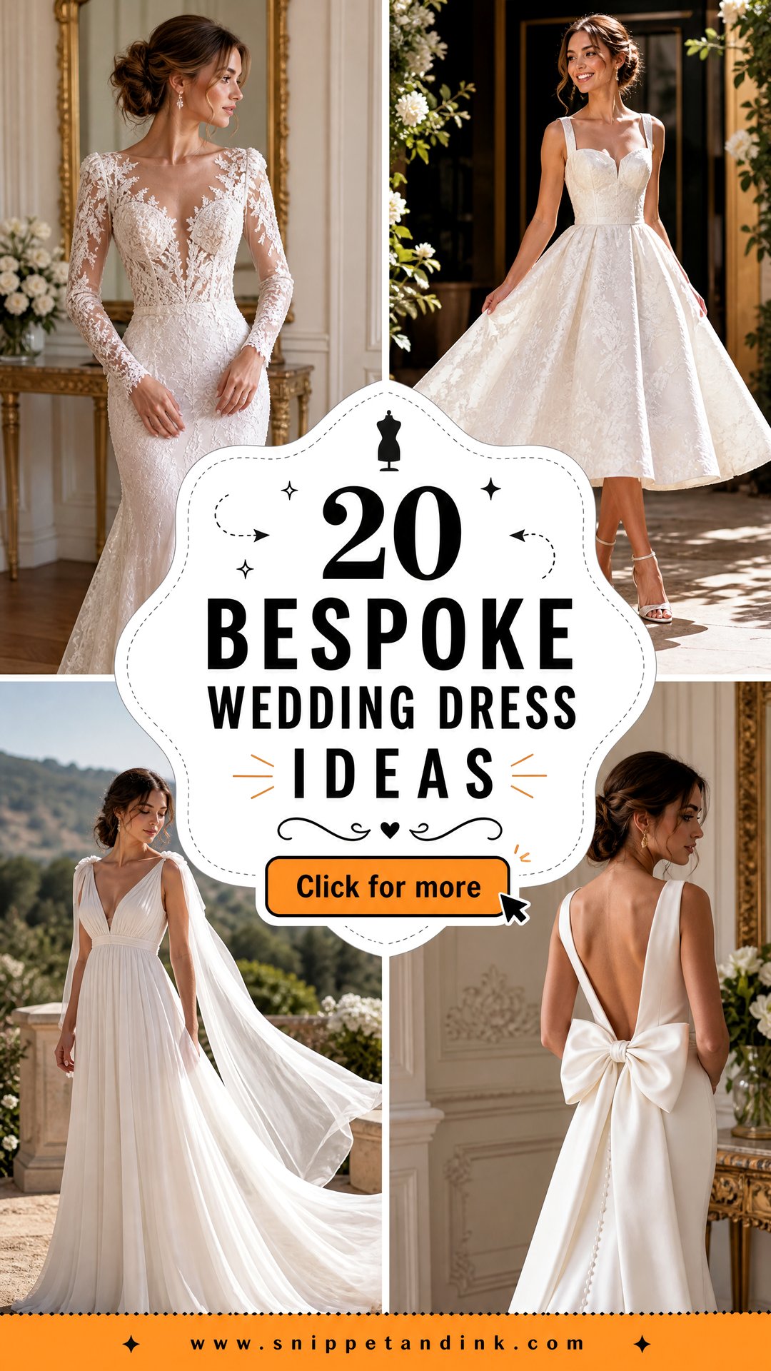 20 Bespoke Wedding Dress Ideas One-of-a-Kind Bridal Looks - 20 Bespoke Wedding Dress Ideas: One-of-a-Kind Bridal Looks