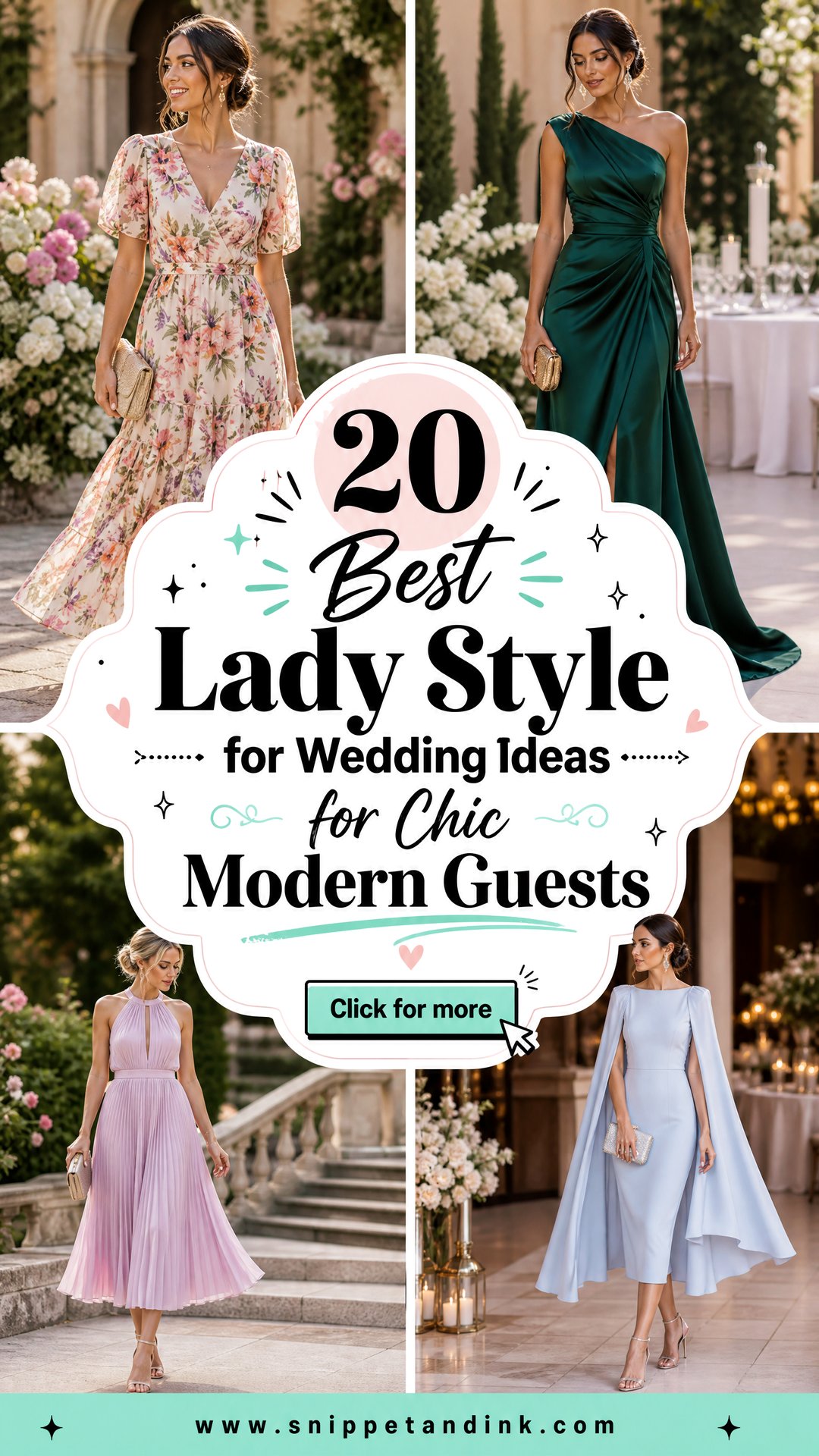 20 Best Lady Style for Wedding Ideas for Chic Modern Guests - 20 Best Lady Style for Wedding Ideas for Chic Modern Guests