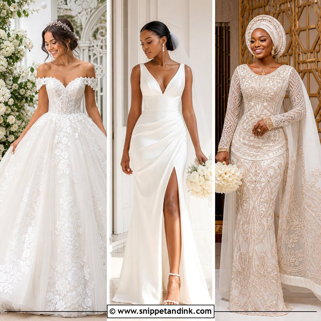 20 Best Lady Wedding Dresses in Nigeria for Elegant Brides