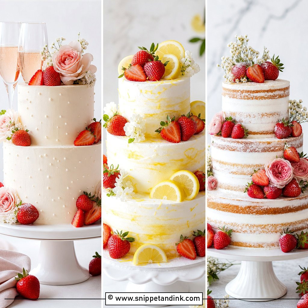 20 Best Strawberry Cake Ideas for Wedding Dessert Dreams