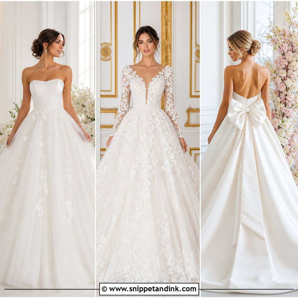 20 Big Poofy Wedding Dresses for a Dramatic Bridal Look