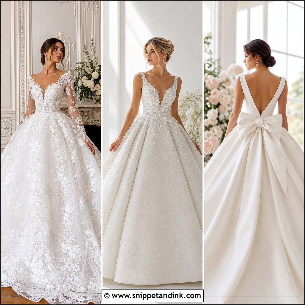 20 Big Skirt Wedding Dress Ideas for a Grand Bridal Look
